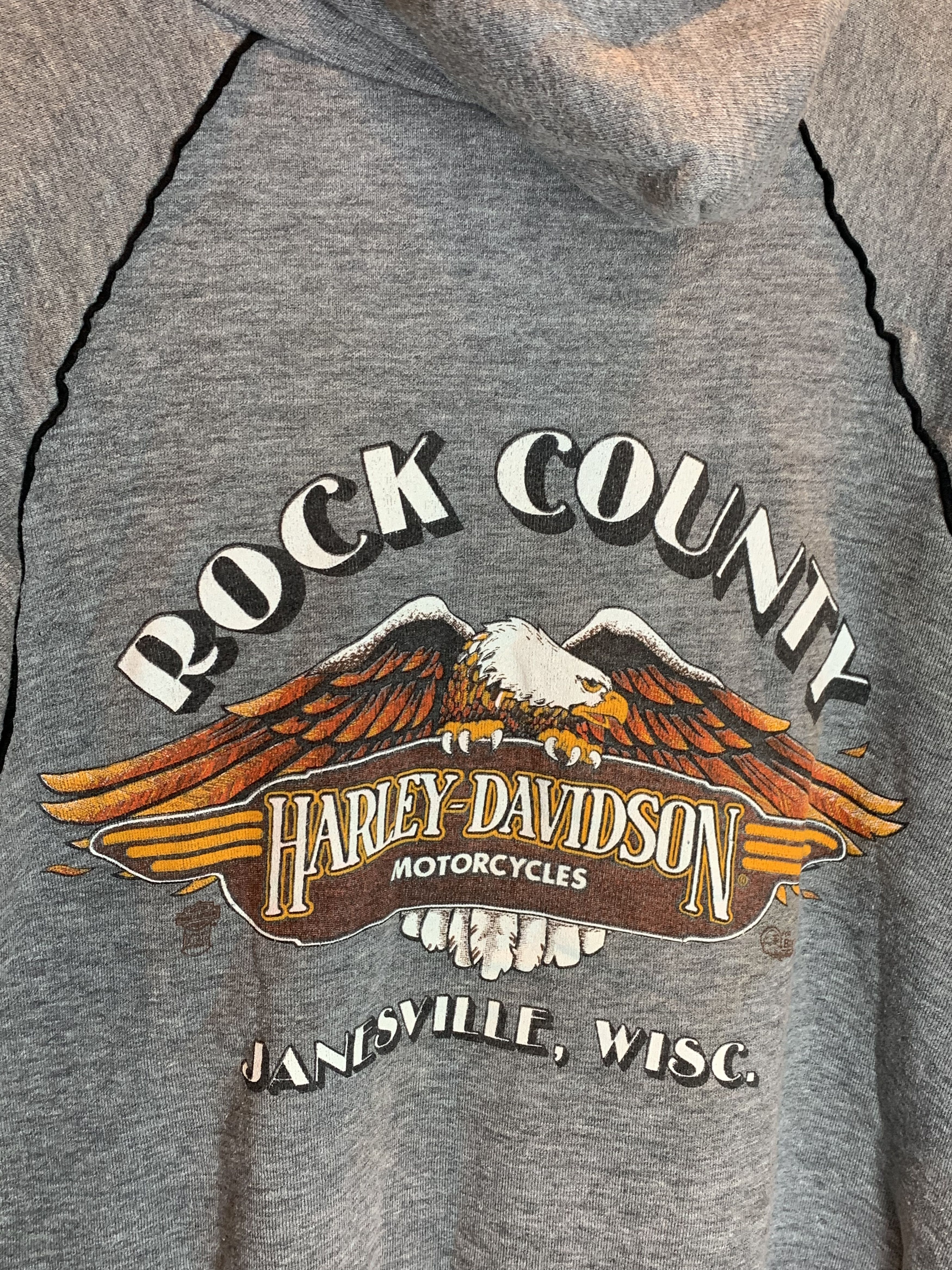 Harley Davidson *RARE* Vintage 70’s Harley Davidson Legend Takes Wing Hoodie Size US L / EU 52-54 / 3 - 4 Thumbnail