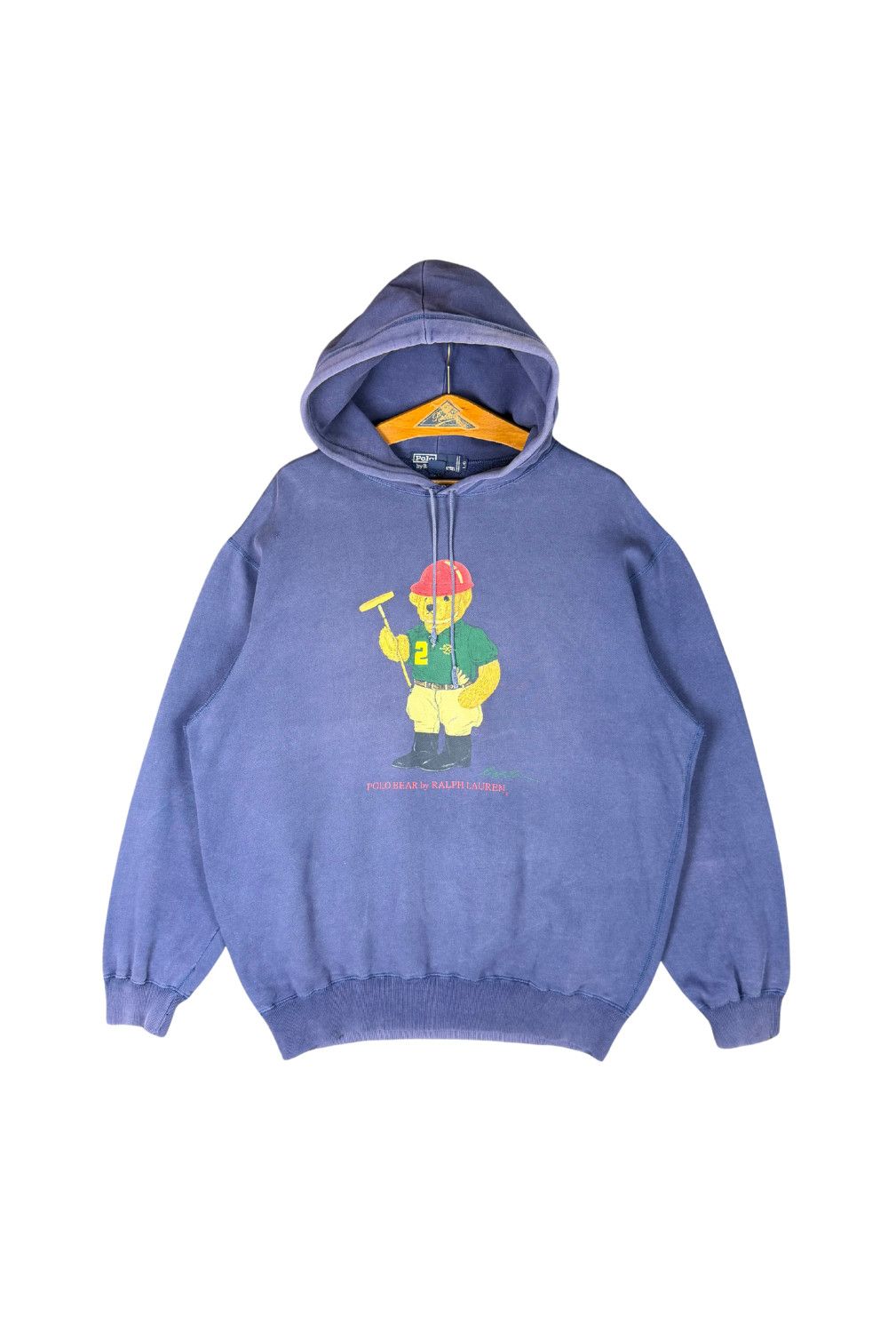 Polo Ralph Lauren fw02 Polo Ralph Lauren Polo Bear Hoodie Vintage RL Bear Size US XL / EU 56 / 4 - 1 Thumbnail