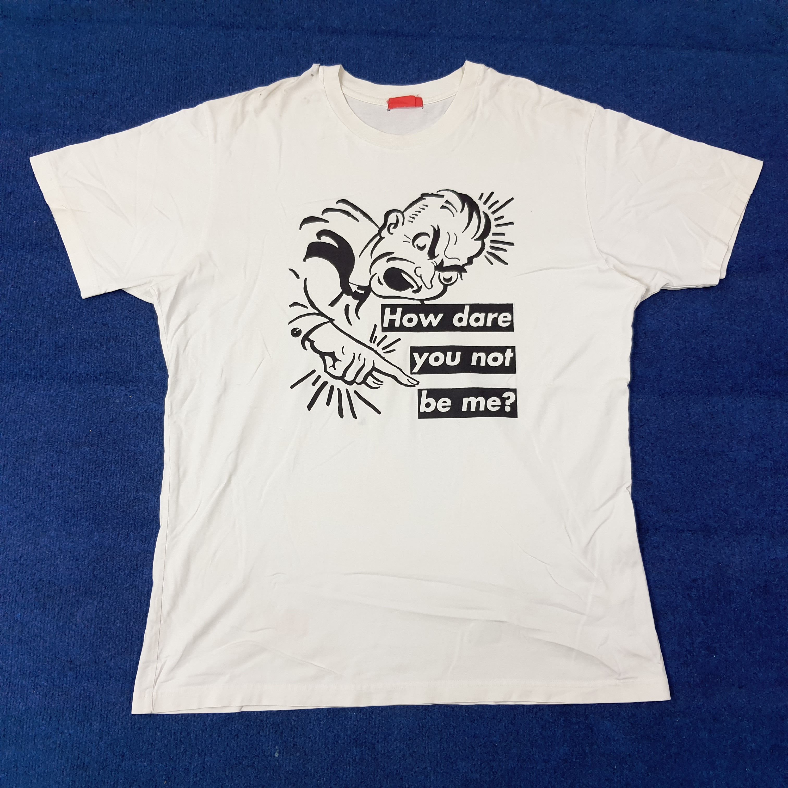 Barbara Kruger Vintage Barbara Kruger Streetwear Tshirt C267N17 Size US XL / EU 56 / 4 - 1 Thumbnail