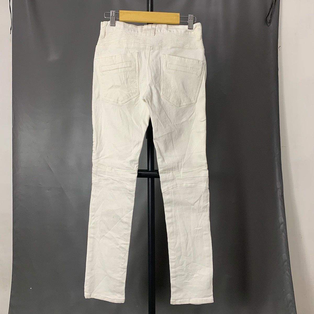 In The Attic In the Attic Biker denim Balmain style Size US 28 / EU 44 - 5 Thumbnail