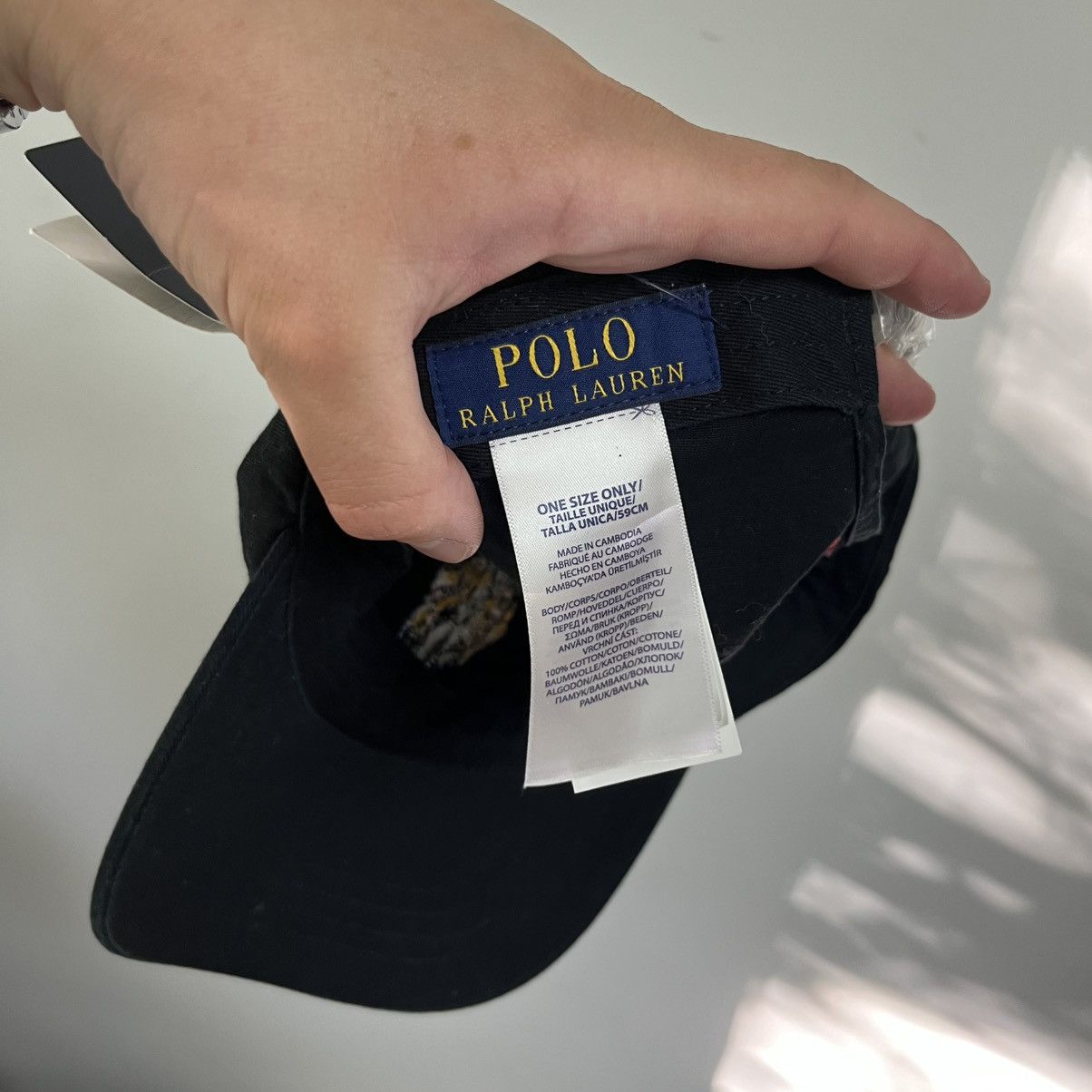 Polo Ralph Lauren × Vintage Polo Ralph Lauren Bear Cap Hat Size ONE SIZE - 4 Thumbnail