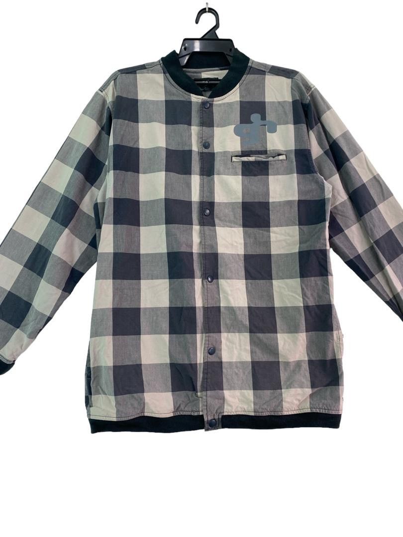 Japanese Brand Rare Generation Hammer japan plaid button up jacket Size US L / EU 52-54 / 3 - 3 Thumbnail