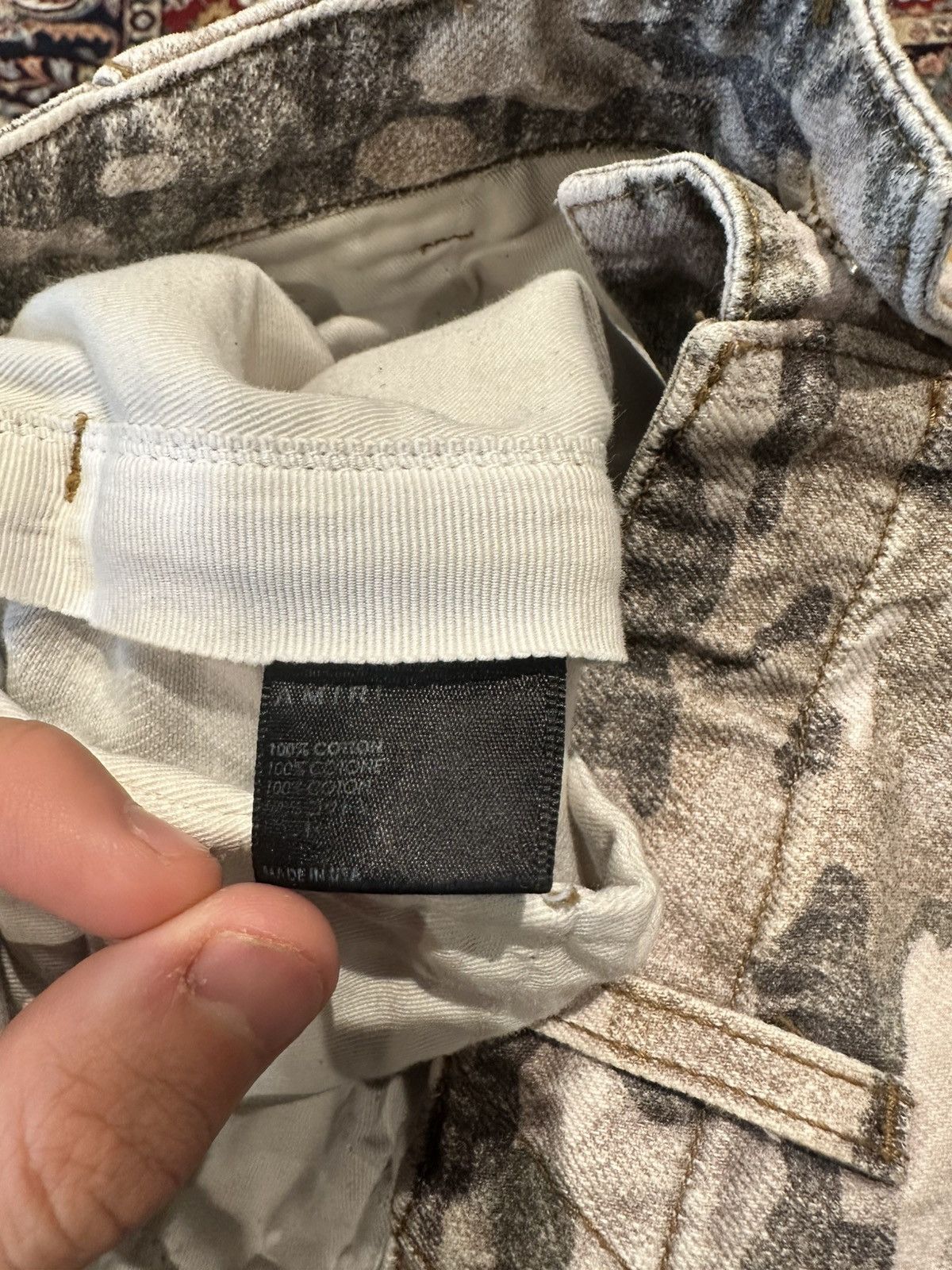 Amiri Amiri Camo Cargo Pants Size 32 Size US 32 / EU 48 - 4 Thumbnail