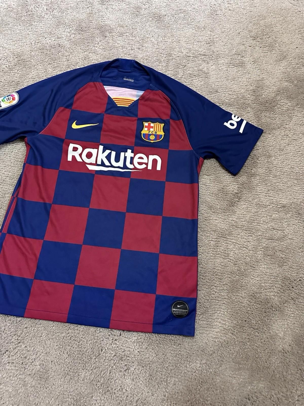 Nike #7 Coutinho Barcelona 2019/20 Football Shirt Soccer Jersey Size US M / EU 48-50 / 2 - 2 Thumbnail