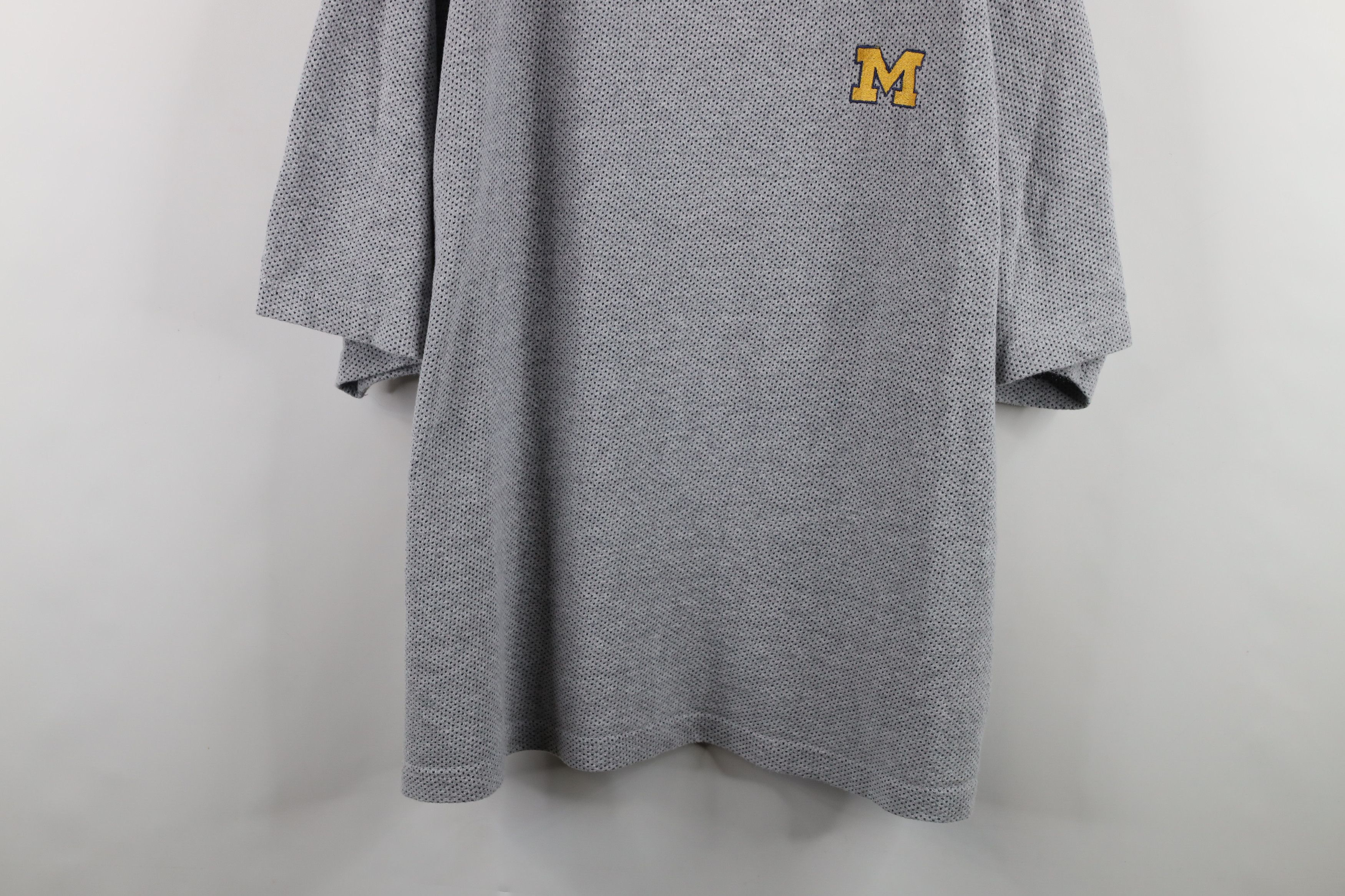 Vintage Vintage 90s University of Michigan Short Sleeve T-Shirt Size US XXL / EU 58 / 5 - 3 Thumbnail