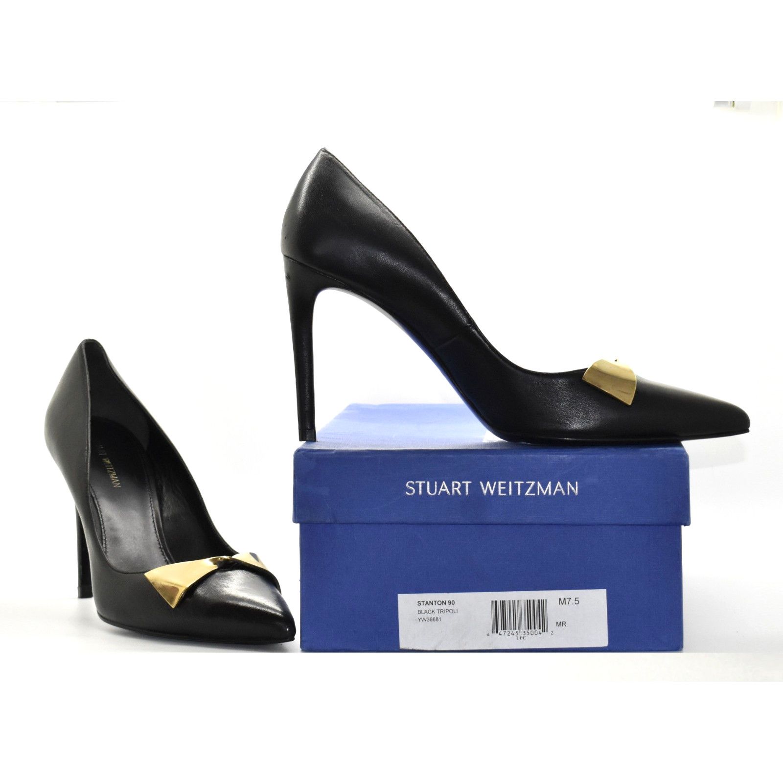 Stuart Weitzman STUART WEITZMAN Stanton 90 Tripoli Pointed Toe Pump Sz 7.5 Size US 7.5 / IT 37.5 - 1 Thumbnail