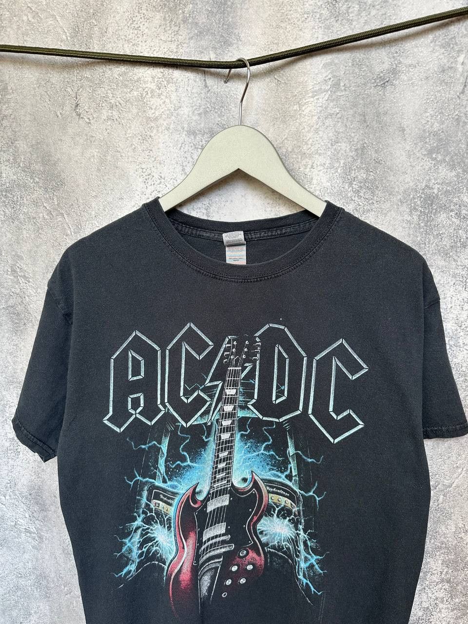 AC/DC AC/DC Guitar Gibson SG T-Shirt Vintage Rock Band Tee Size US L / EU 52-54 / 3 - 5 Thumbnail