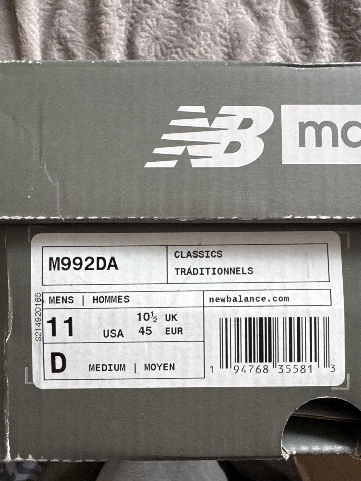 New Balance New Balance 992 Neon White Size US 11 / EU 44 - 9 Thumbnail