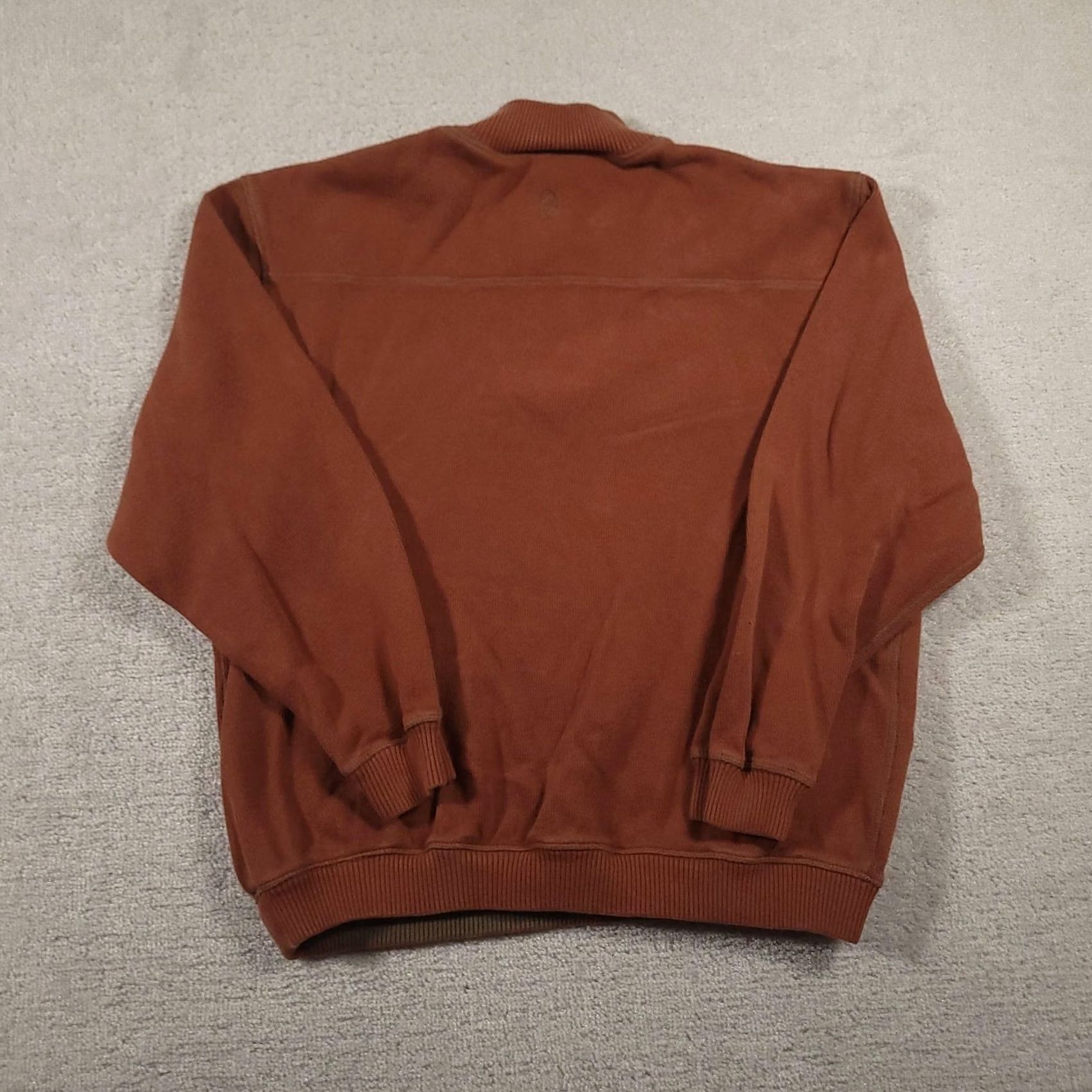 Vintage VINTAGE Legendary Whitetails Quarter Zip Sweatshirt Mens XL Brown Mock Neck Size US XL / EU 56 / 4 - 8 Thumbnail