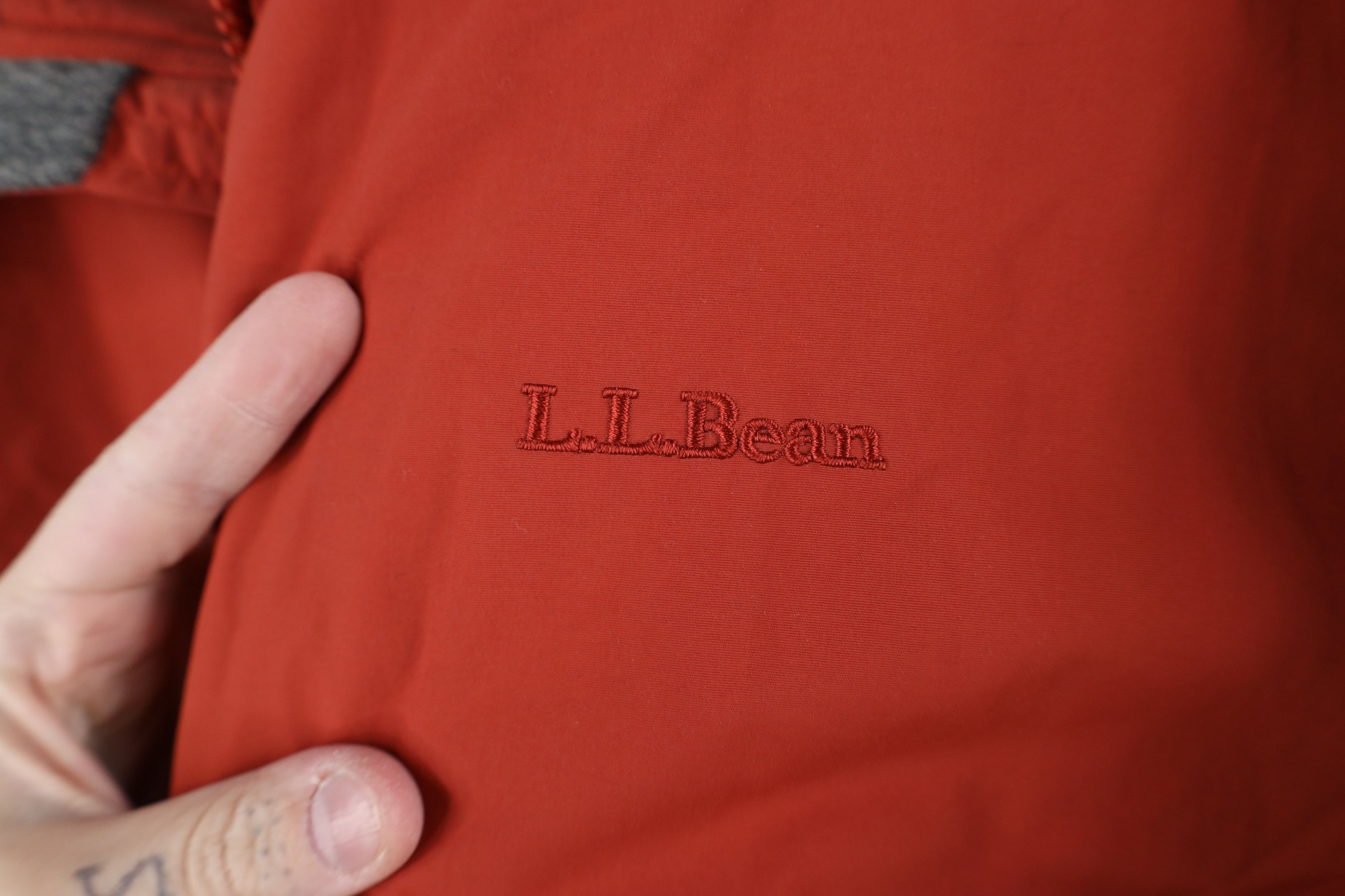 L.L. Bean × Vintage Vintage LL Bean Fleece Lined Full Zip Bomber Jacket Orange Size US L / EU 52-54 / 3 - 4 Thumbnail