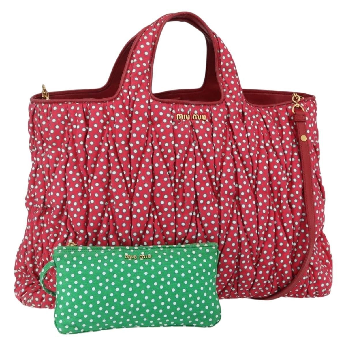 Miu Miu Miu Miu Shopper Tote Matelasse canvas Size ONE SIZE - 1 Thumbnail