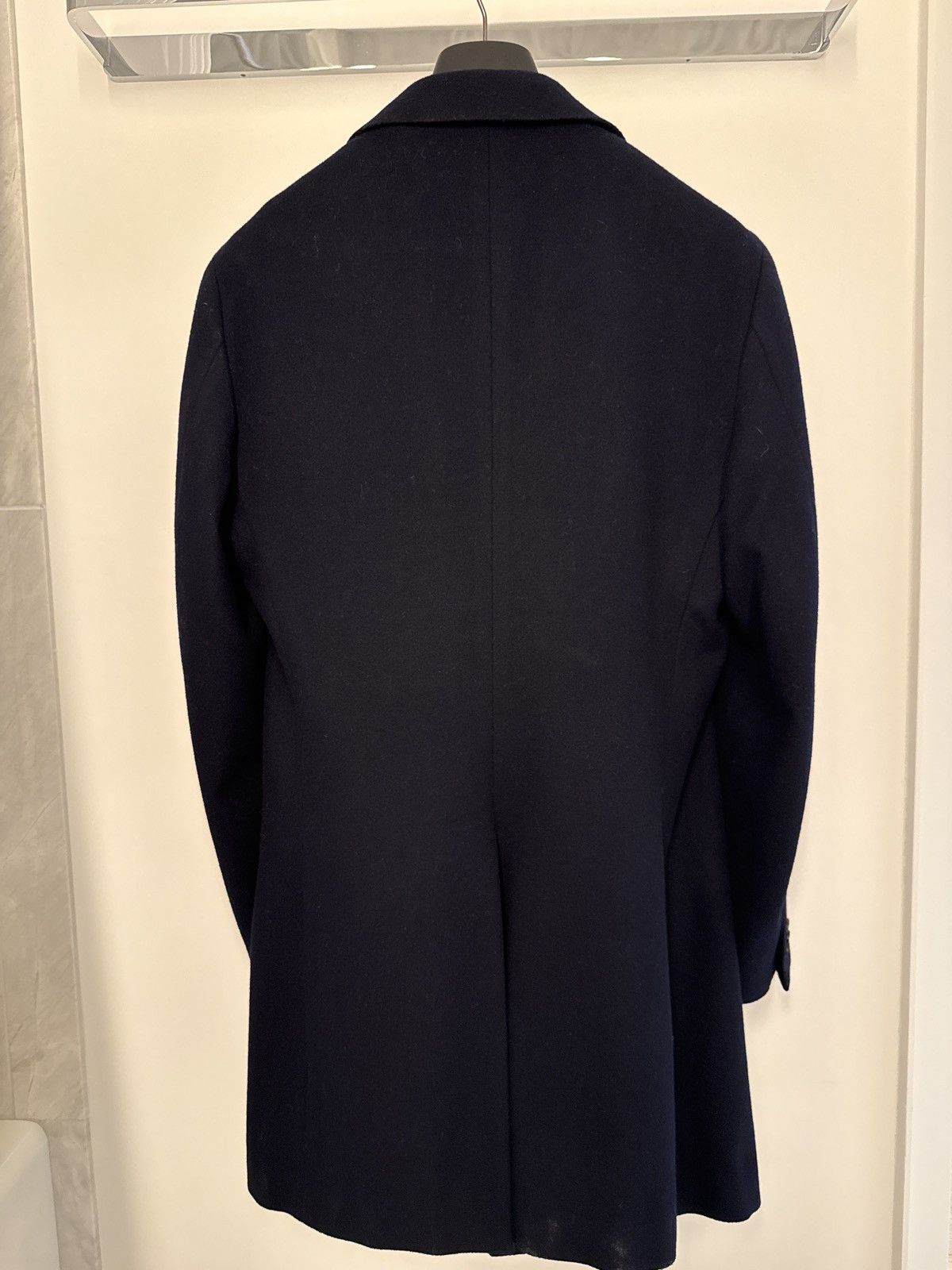 Suitsupply Suitsupply Navy Overcoat Size US S / EU 44-46 / 1 - 2 Thumbnail