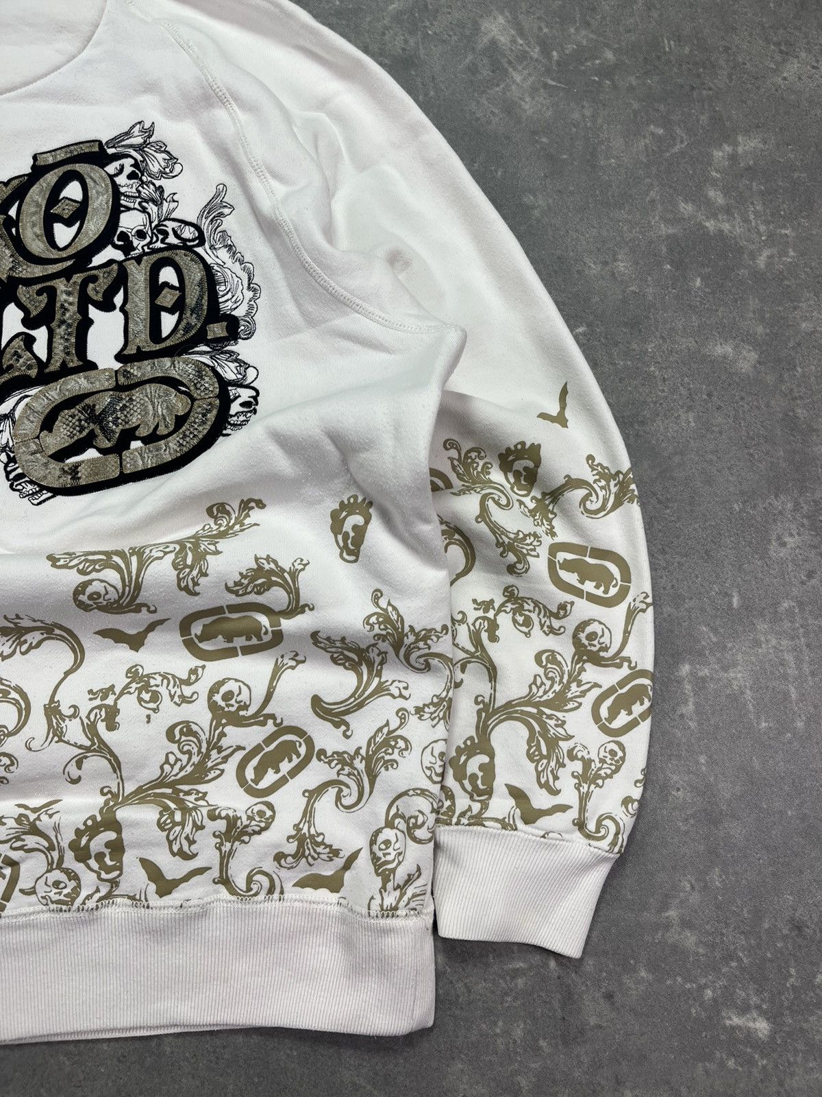 Ecko Unltd. Ecko Unltd. Big Logo Printed AOP Baggy Hoodie L XL Size US L / EU 52-54 / 3 - 12 Thumbnail