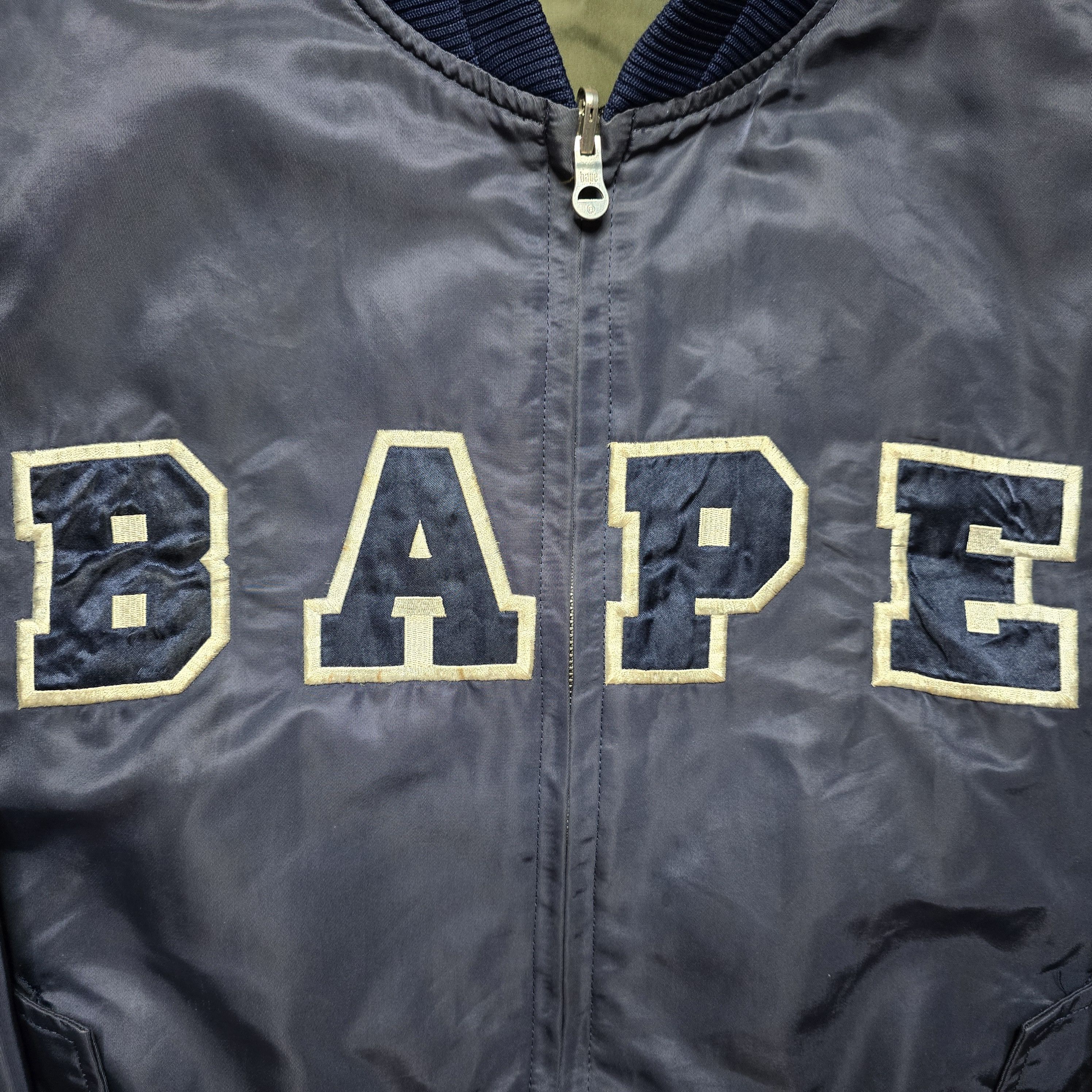Bape Bapesta Quilted Reversible Jacket (2005) Size US M / EU 48-50 / 2 - 6 Thumbnail