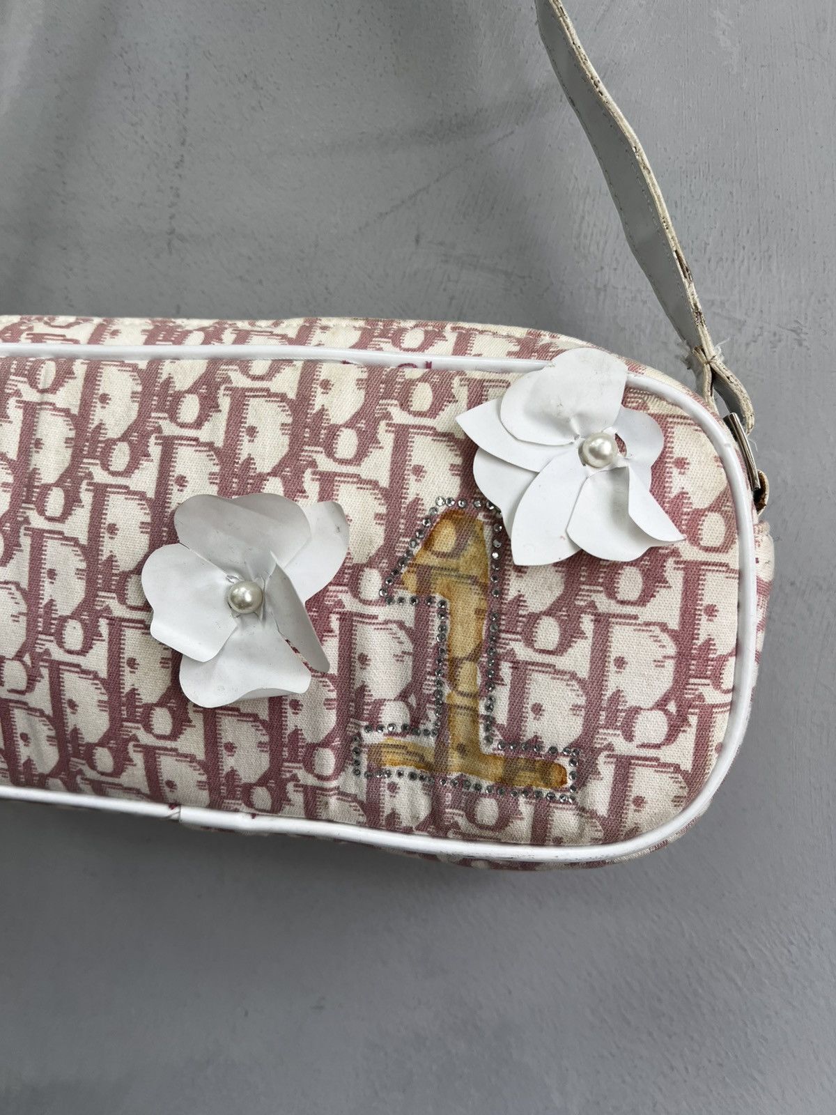 Vintage VINTAGE BOOTLEG DIOR hype MONOGRAM mini bag pink Size ONE SIZE - 3 Thumbnail