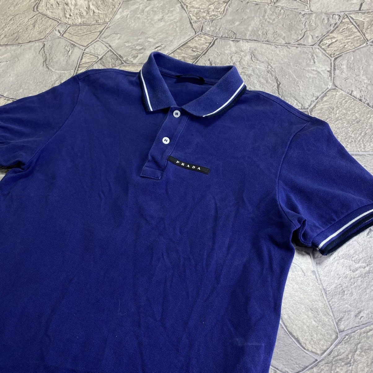 Prada Prada Polo T-Shirt Red Tab Size US S / EU 44-46 / 1 - 2 Thumbnail