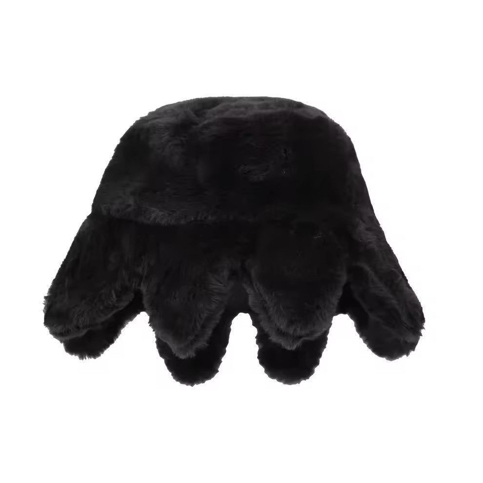 Japanese Brand Black Cotton Bucket Hat Unisex Size ONE SIZE - 5 Thumbnail