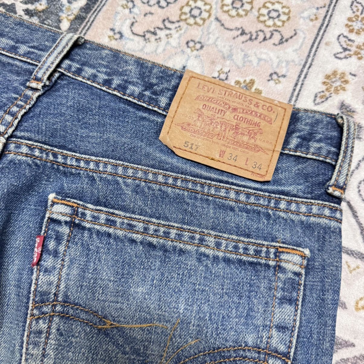 Levi's Vintage Levis 517 Flare Jeans Hedi Slimane Size US 34 / EU 50 - 11 Thumbnail