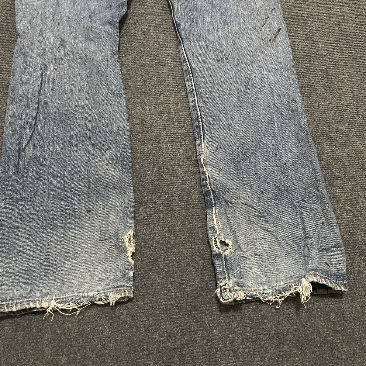 Levi's Vintage Levis 501 Distressed Jeans Size US 34 / EU 50 - 4 Thumbnail