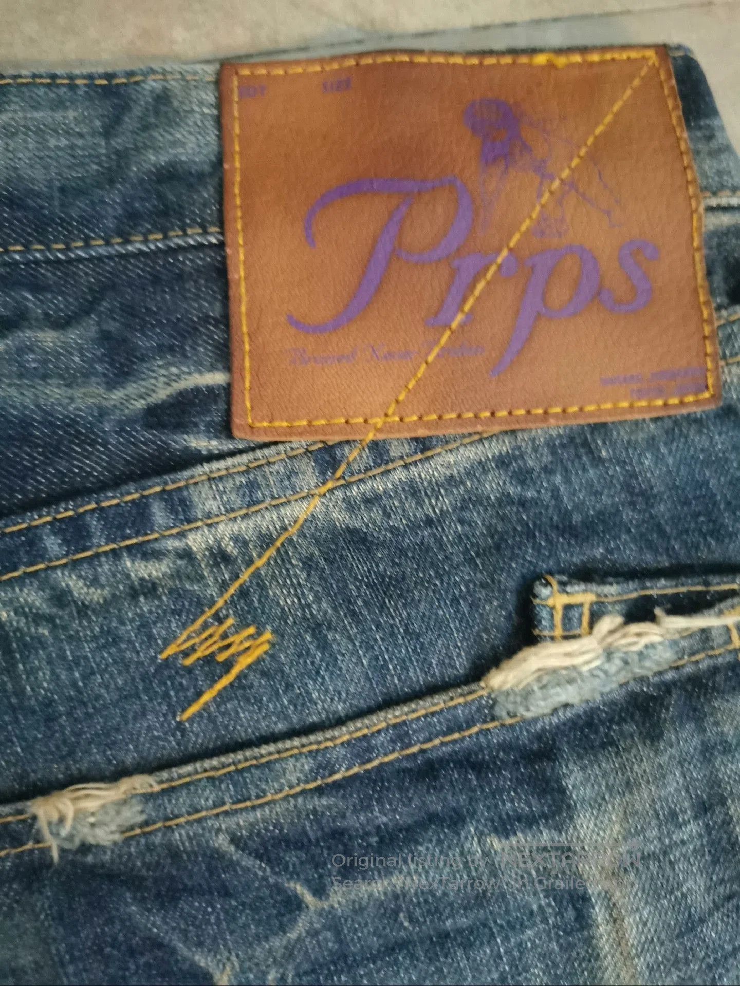 Visvim Prps 01 Loose Straight Jeans. Size US 36 / EU 52 - 3 Thumbnail