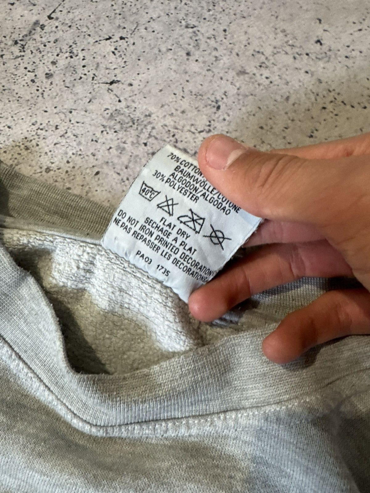 Japanese Brand Wide gray sweatshirt oregon Size US XL / EU 56 / 4 - 7 Thumbnail