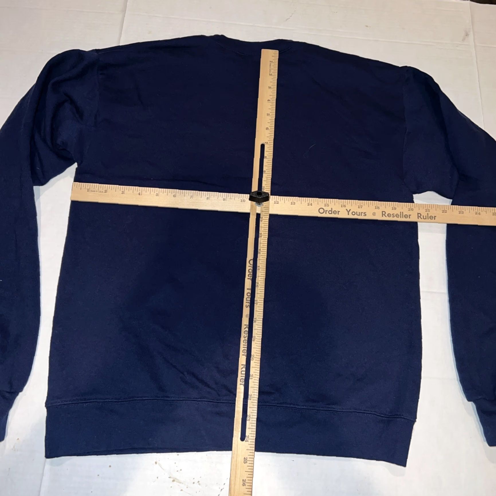 Logo 7 VINTAGE 90s PANAVISION Sweatshirt Blue Medium Long Sleeve Mens Realistic Film Maker Logo Promo Sweatshirt Size US M / EU 48-50 / 2 - 7 Thumbnail