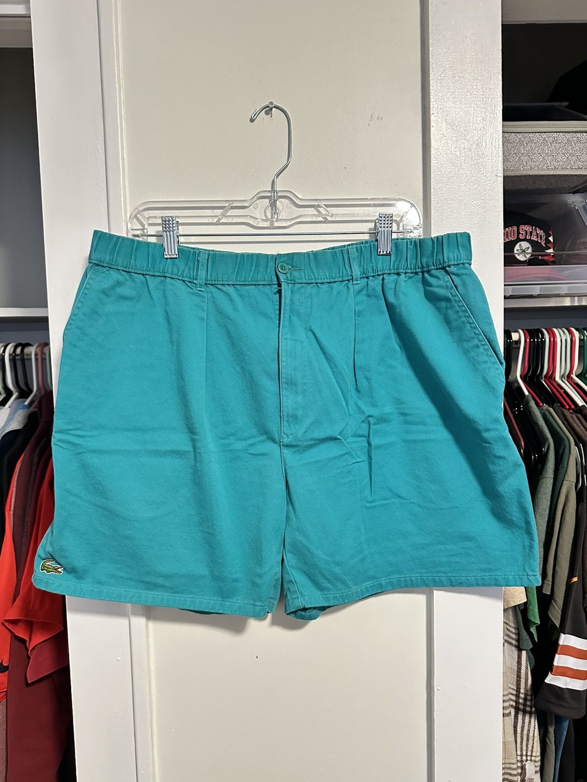 Lacoste Vintage Izod x Lacoste Teal Tennis Shorts Size US 34 / EU 50 - 1 Thumbnail