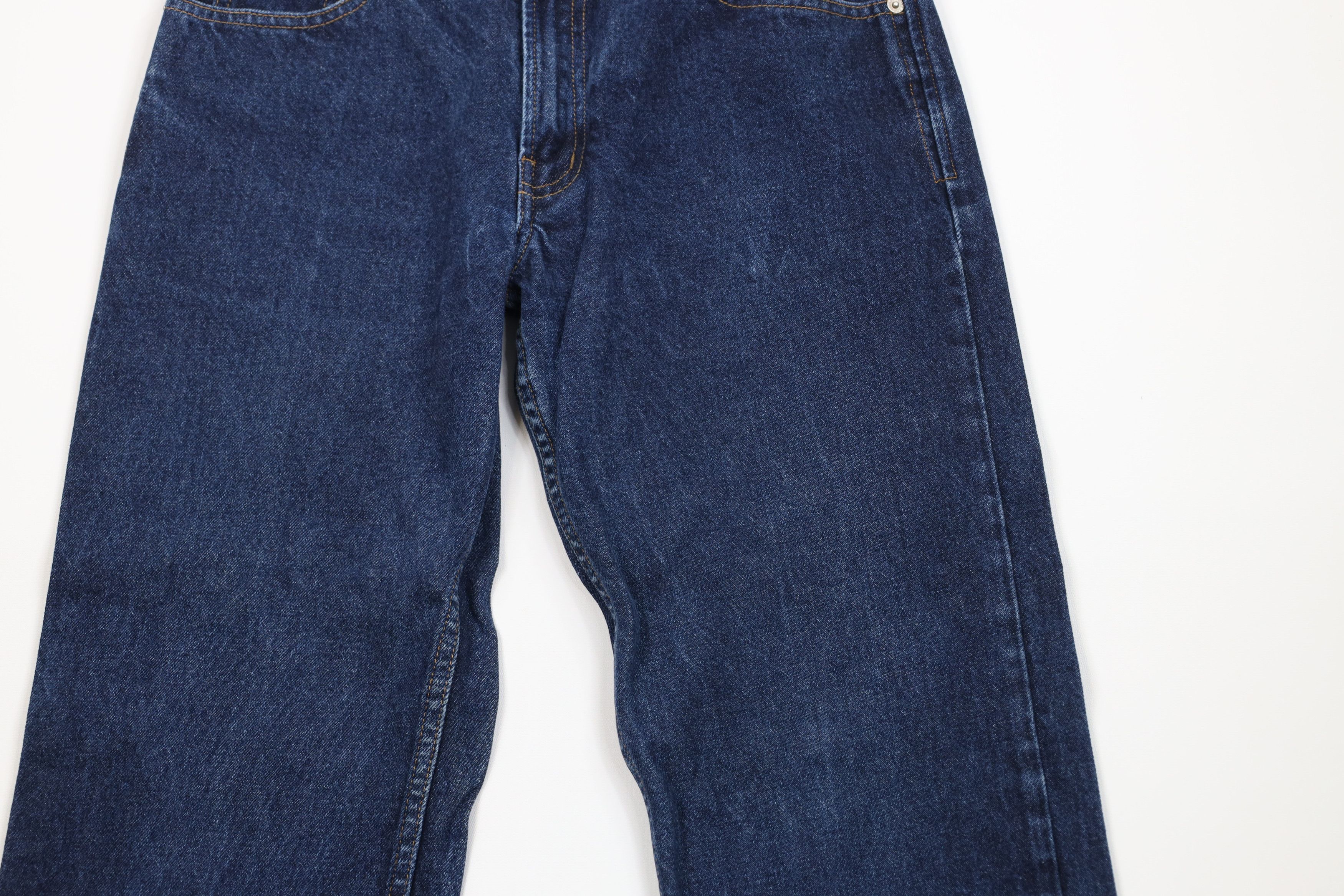 Guess Vintage 90s Guess Straight Leg Denim Jeans Blue Cotton USA Size US 29 - 3 Thumbnail