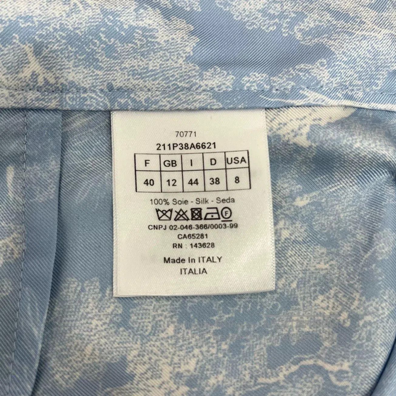 Dior Dior Zoo Silk Trousers. Size 39" - 5 Thumbnail