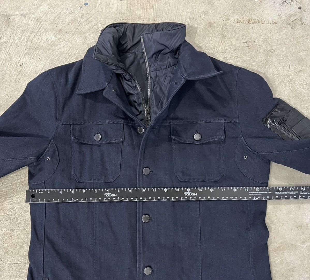 Prada Prada milano cotton Jacket Dark Navy Size 52/M Made in Italy Size US M / EU 48-50 / 2 - 12 Thumbnail