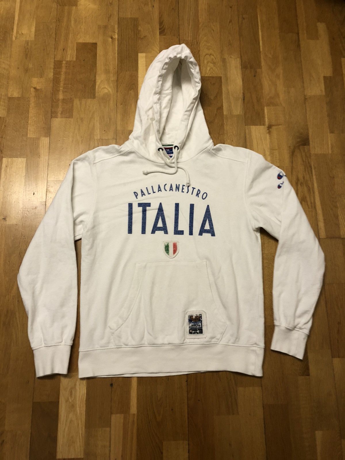 Champion Sportswear Vintage ITALY BASKETBALL RARE CHAMPION VINTAGE SPORT HOODIE Grailed