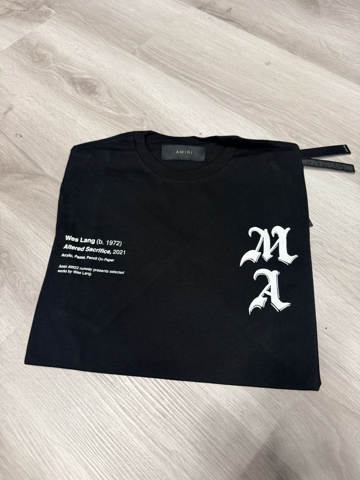 Amiri Amiri x Wes Lang Tee Size US XS / EU 42 / 0 - 5 Thumbnail