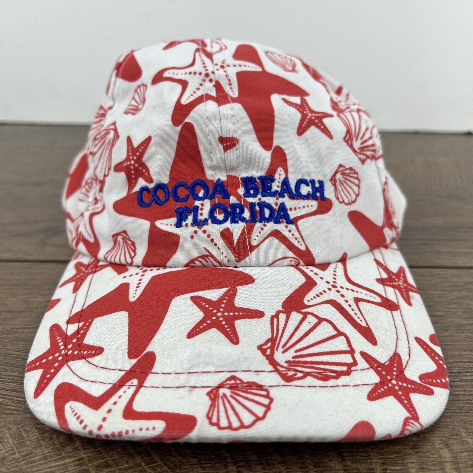Other Cocoa Beach Florida Hat Cocoa Beach Red Hat Adjustable Adult Size ONE SIZE - 4 Thumbnail