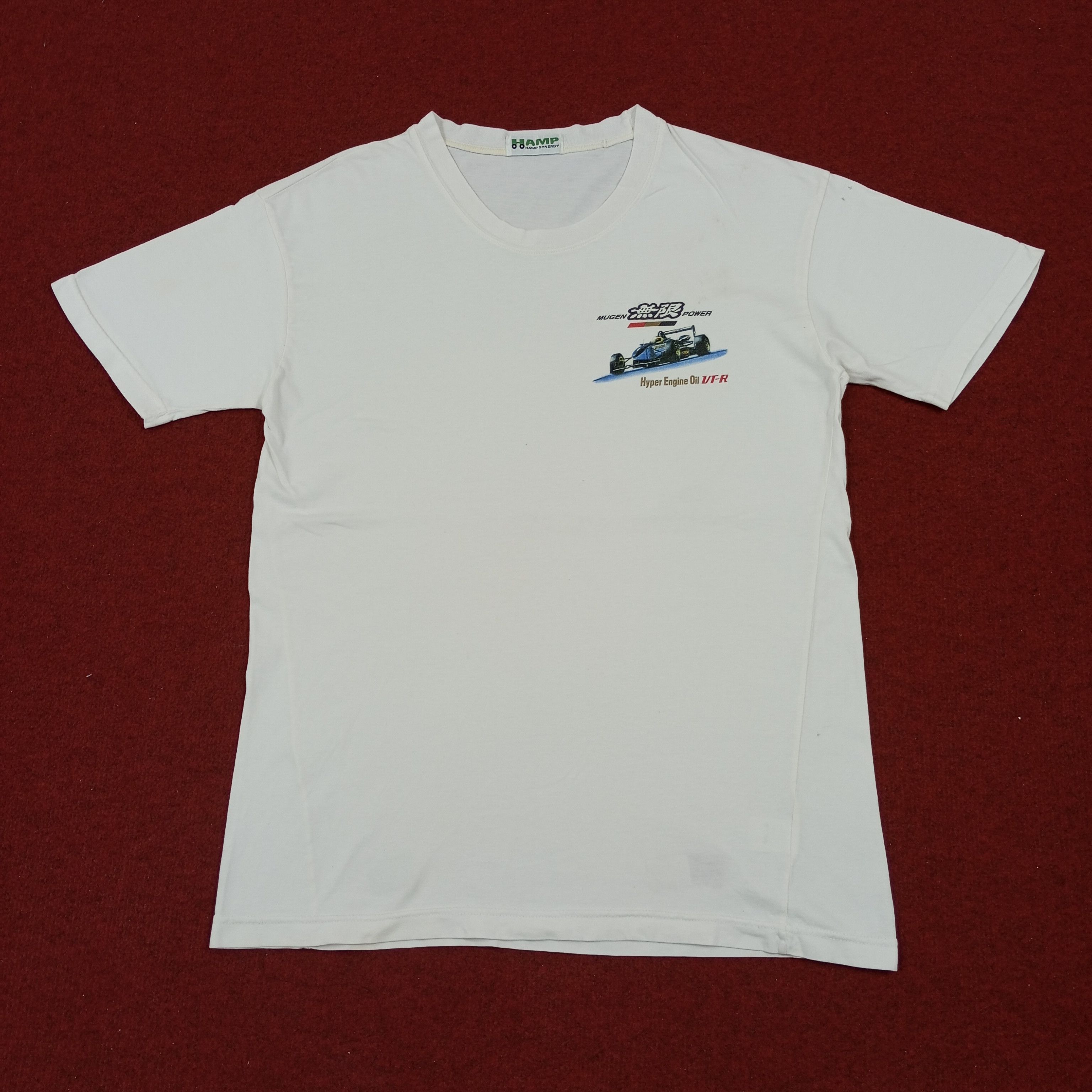 Japanese Brand × Vintage Mugen Power Hyper Engine Oil Motorsports Tshirt Size US M / EU 48-50 / 2 - 1 Thumbnail