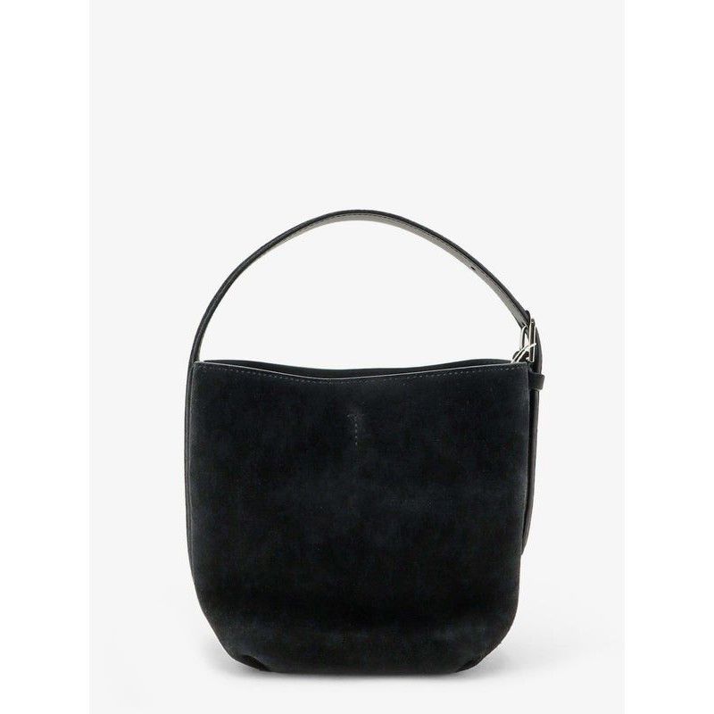 Toteme TOTEME Small Belted Black Suede Handbag New & Authentic Size ONE SIZE - 2 Thumbnail