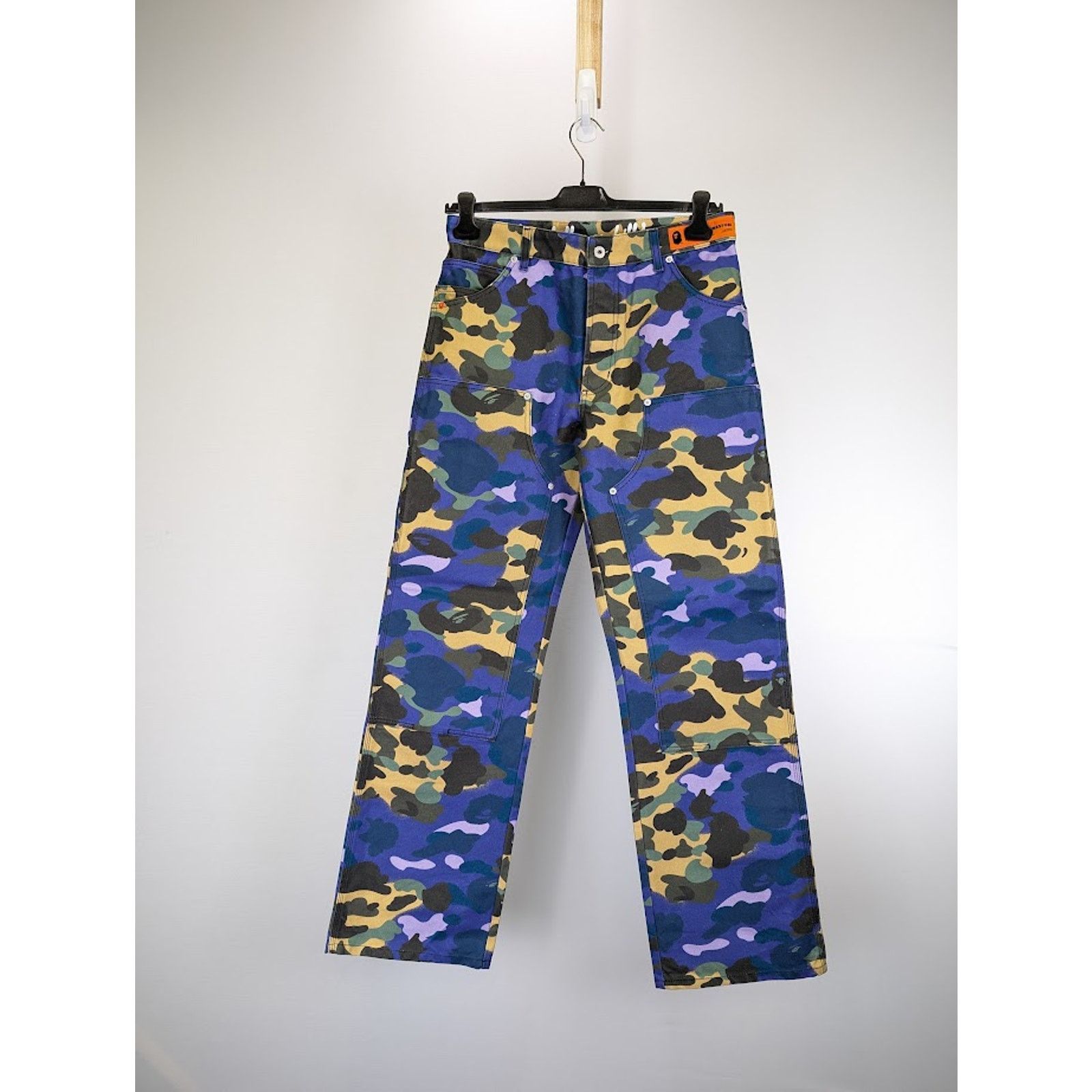 o1rshd1 Camou Worker Pant Camouflage in Multicolor