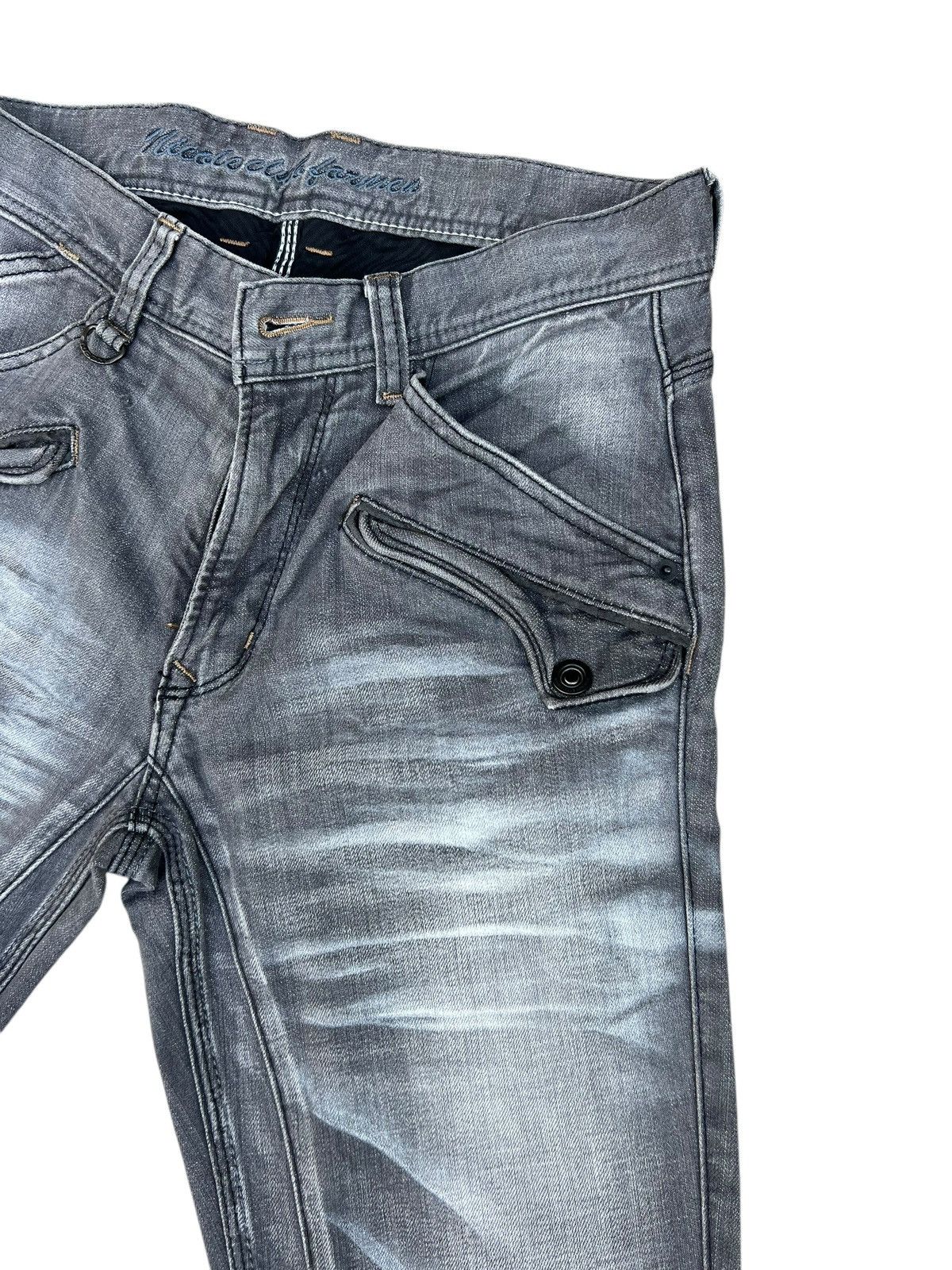 Japanese Brand Nicole Club For Men Japan Stretch Denim Flare Jeans Bootcut Size US 29 - 9 Thumbnail