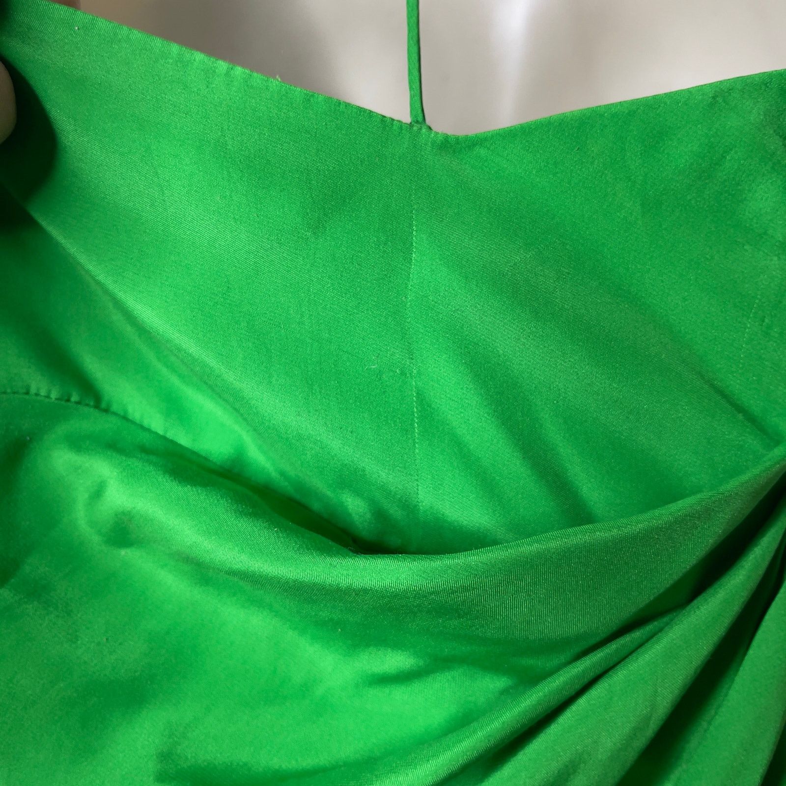 GAUGE81 GAUGE81 Shiroi open-back wrap-effect silk mini dress green Size S / US 4 / IT 40 - 11 Thumbnail