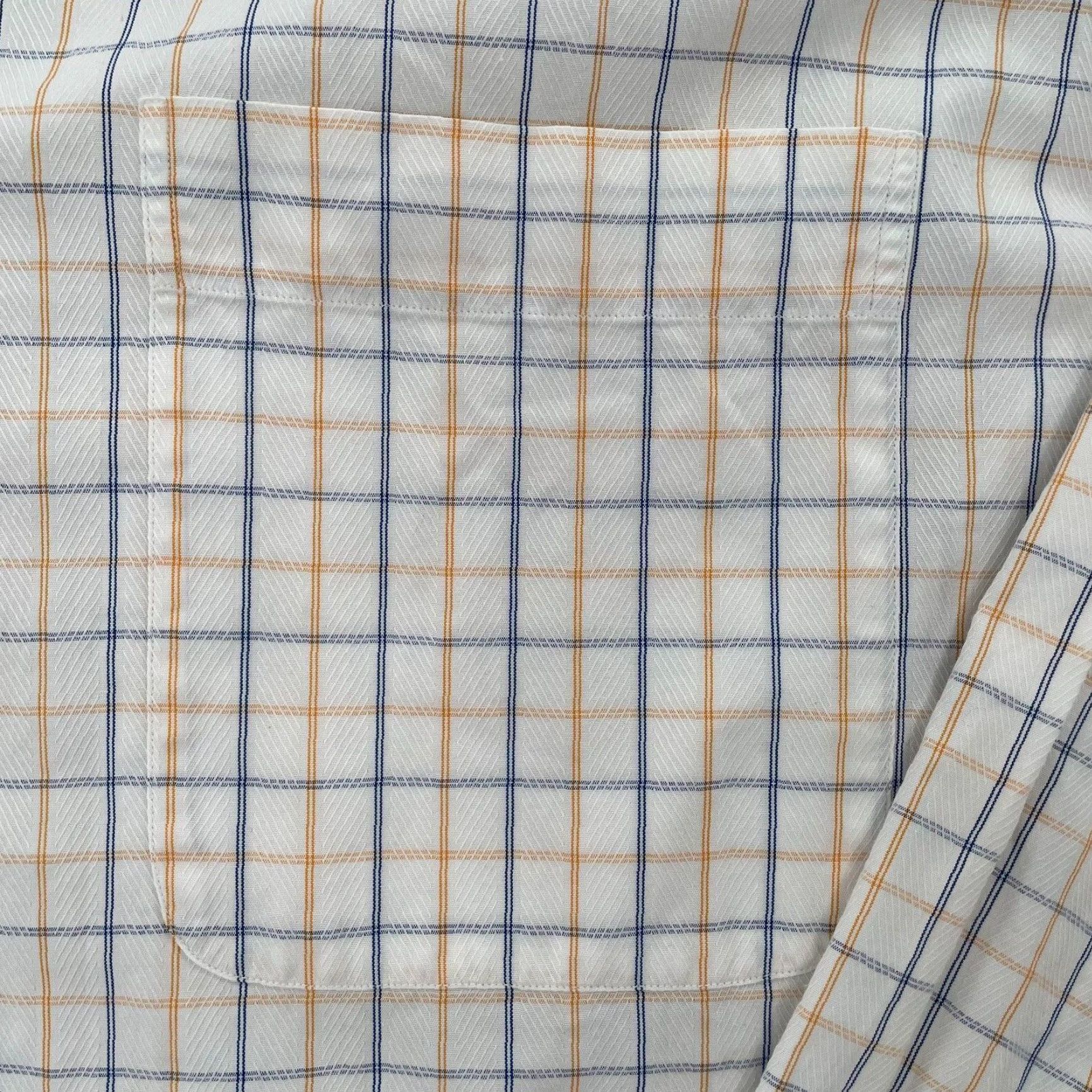 Vintage VINTAGE Maus & Hoffman Shirt Adult Large White Check Long Sleeve Button Up Men L Size US L / EU 52-54 / 3 - 4 Thumbnail