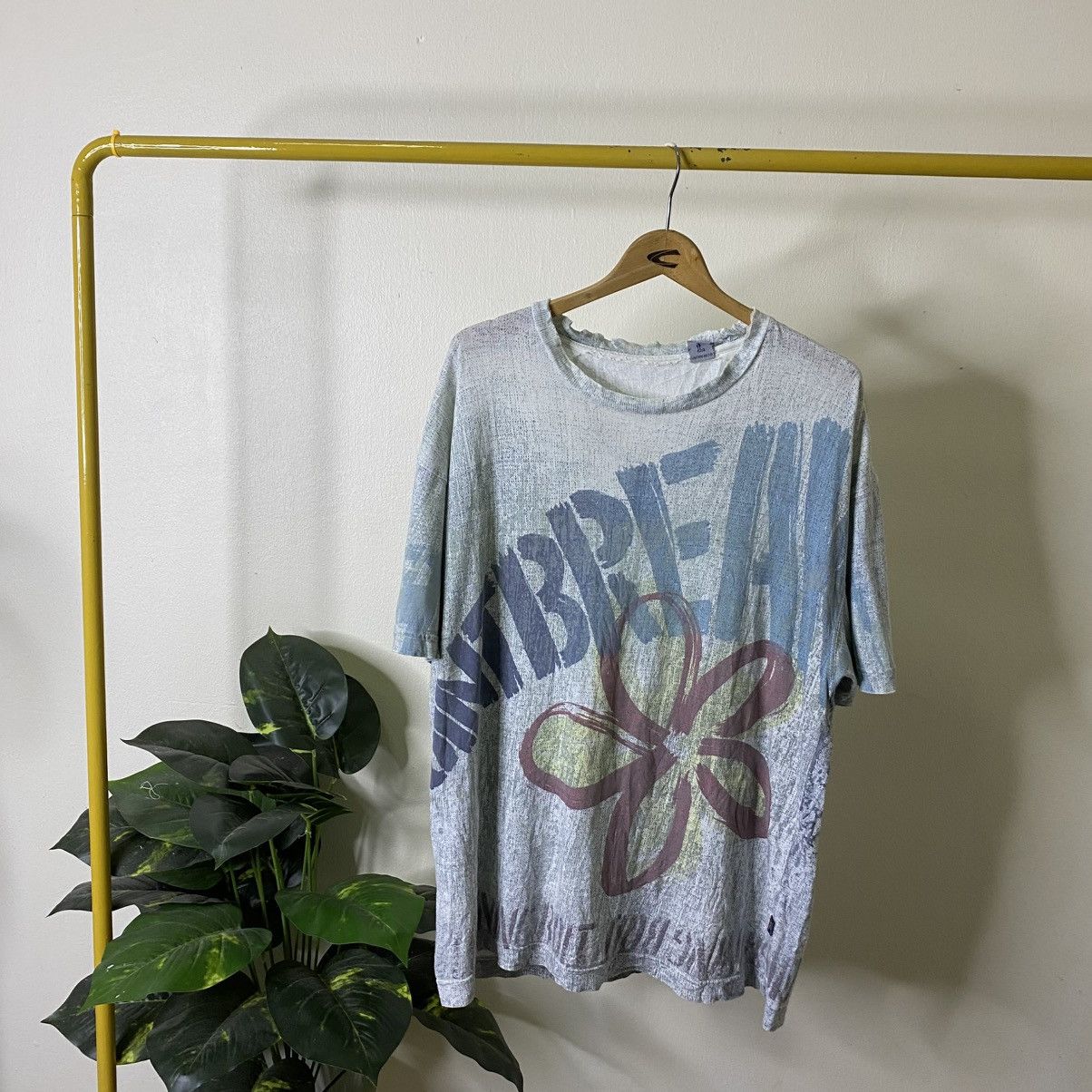 Lightning Bolt Vintage 1990s Lightning Bolt Surf AllOverPrint T Shirt Size US XL / EU 56 / 4 - 1 Thumbnail