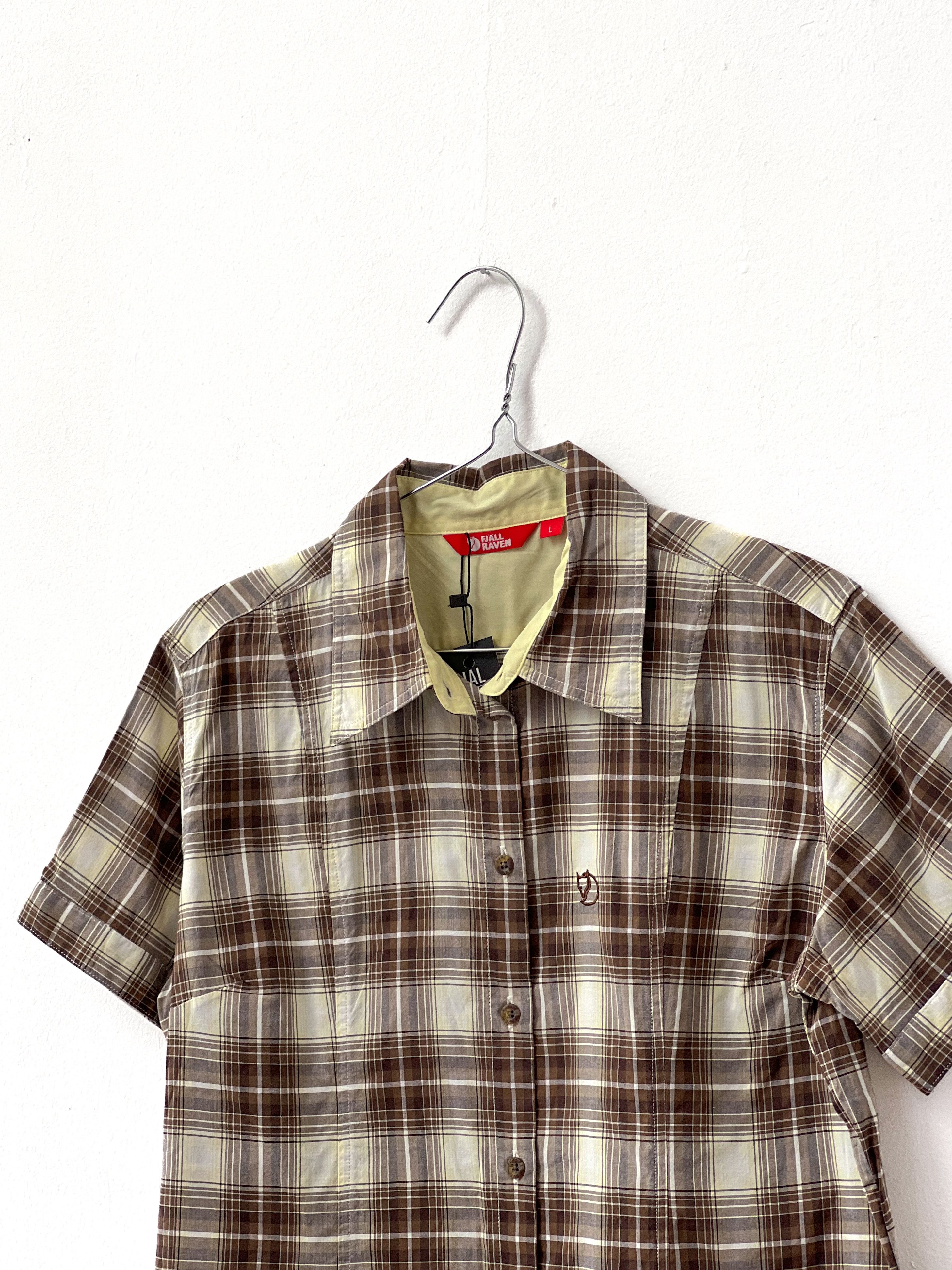 Fjallraven × Vintage Fjällräven. women`s shirt Size L / US 10 / IT 46 - 2 Thumbnail