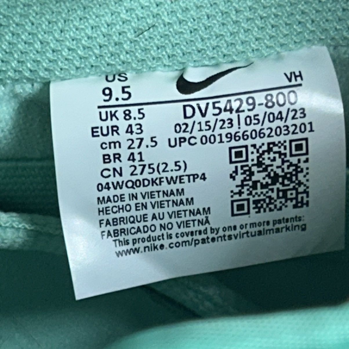 Nike Nike SB Dunk Low “Orange Emerald” Size US 9 / EU 42 - 6 Thumbnail