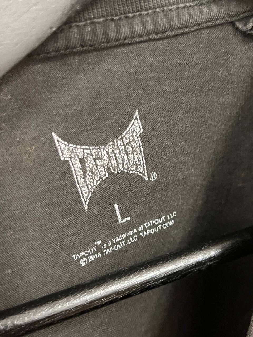 Affliction × Tapout Y2K Affliction All Over Print Graphic T Shirt Tee Size US L / EU 52-54 / 3 - 7 Thumbnail