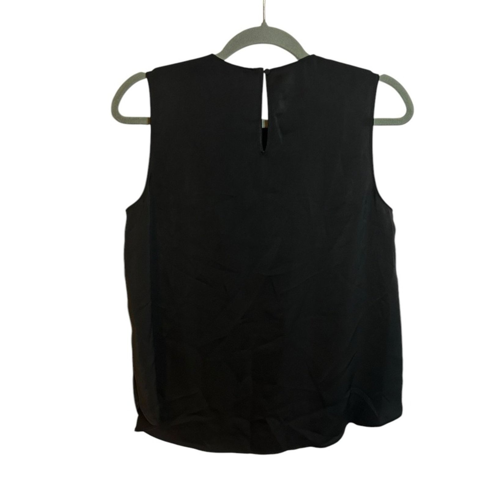 Banana Republic NWT Banana Republic Black Satin Shell Tank Size S / US 4 / IT 40 - 2 Thumbnail