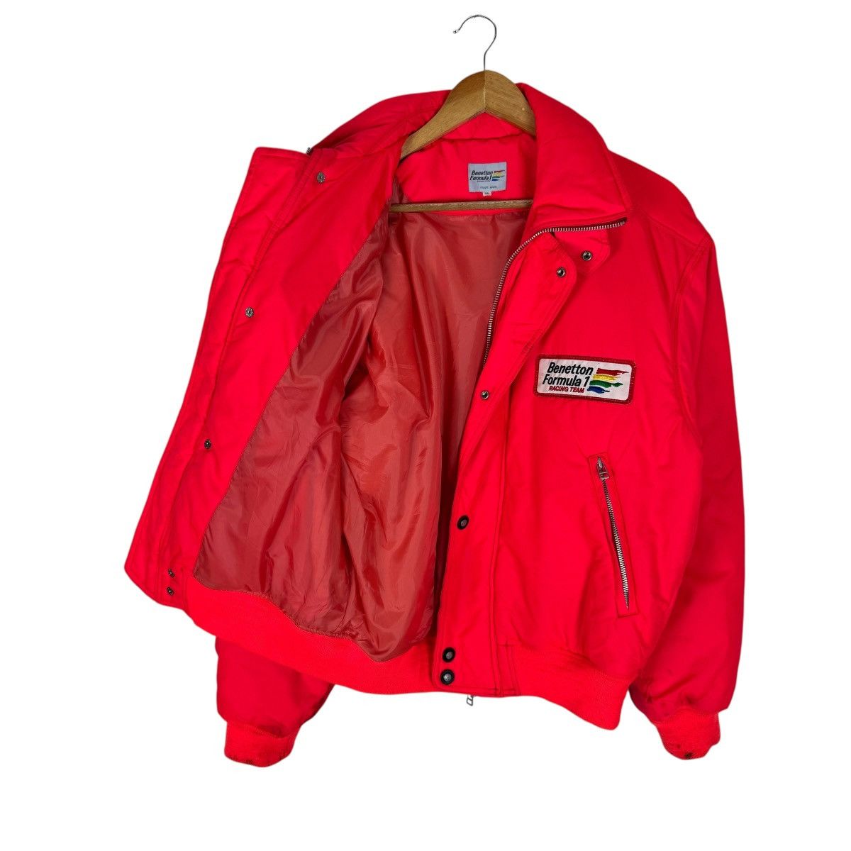 Benetton ☀️BENETTON F1 RACING TEAM BOMBER JACKET Size US S / EU 44-46 / 1 - 7 Thumbnail