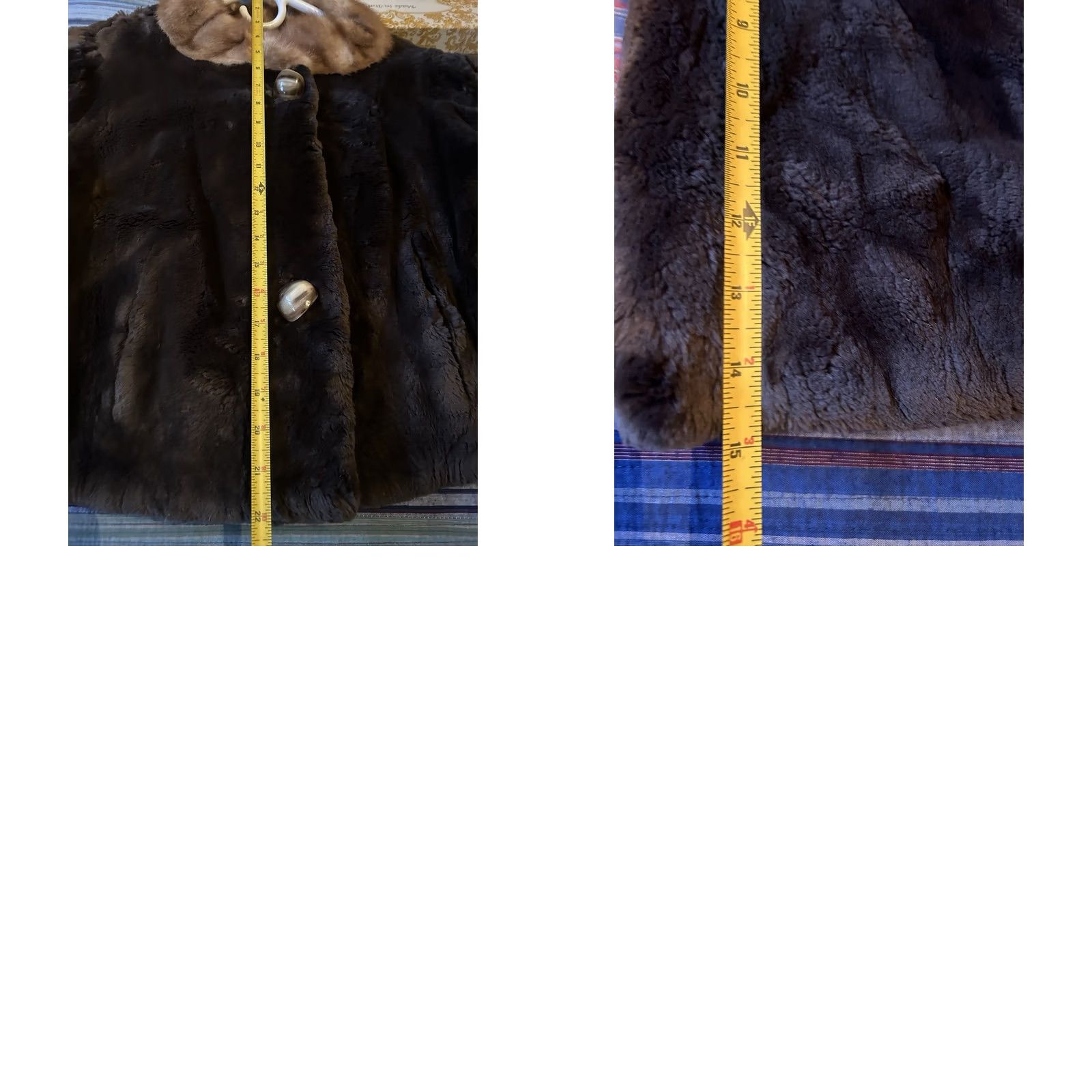 Vintage VINTAGE Rare Women's Jacket Short Brown Beaver Fur Evening Apparels M Womens Size 32" / US 10 / IT 46 - 9 Thumbnail
