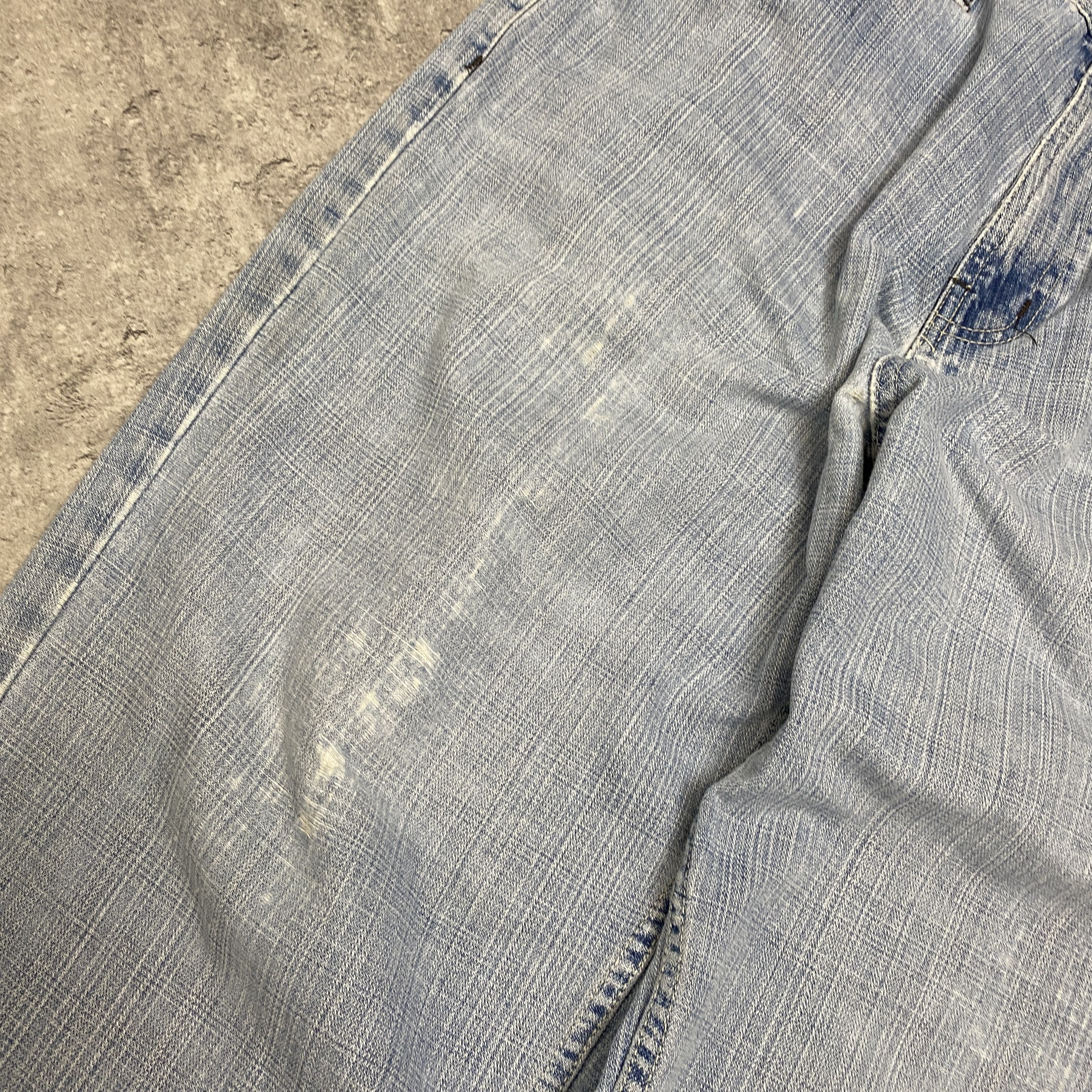 Jean × Vintage Omg vintage Denim baggy jeans - 38 Size US 38 / EU 54 - 3 Thumbnail