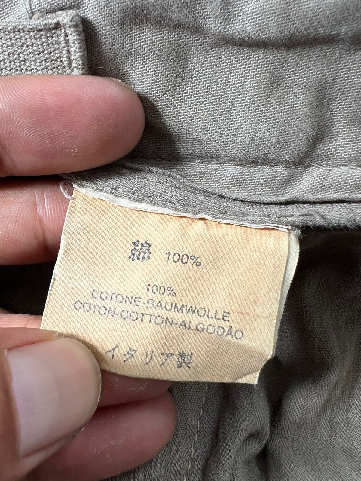 Mason's Masons Multipocket Distressed Cargo Pants Size US 32 / EU 48 - 16 Thumbnail