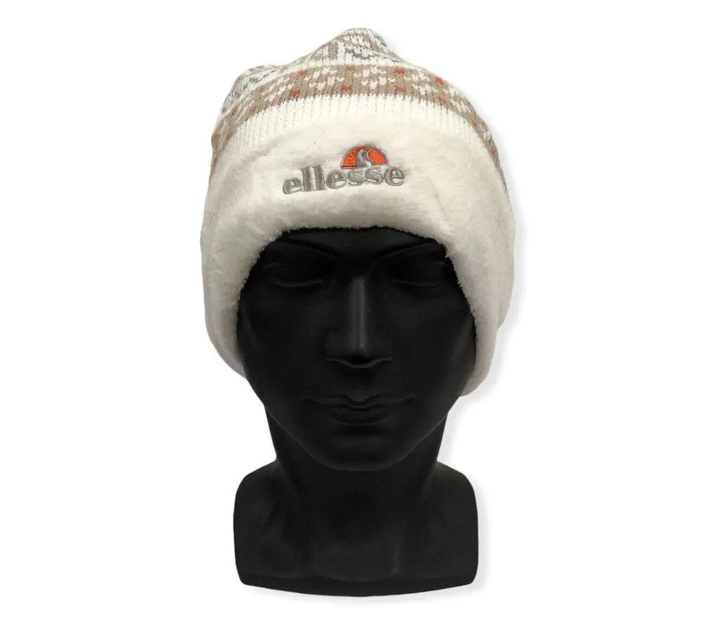 Ellesse Vintage Ellesse Trademark Logo beanie Hat Size ONE SIZE - 1 Thumbnail