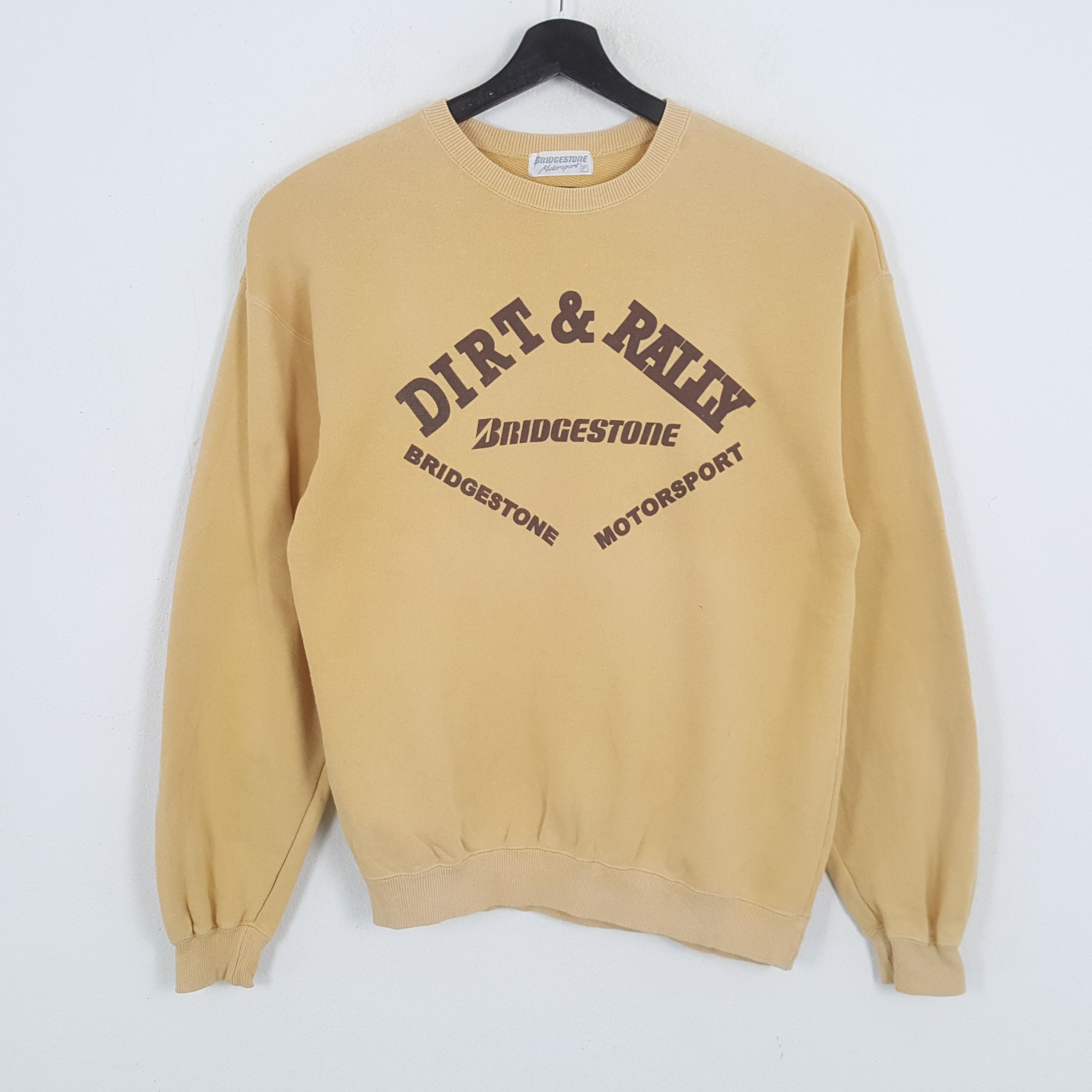 Vintage BRIDGESTONE MOTORSPORTS X Honda Custom Art Sweatshirt Size US M / EU 48-50 / 2 - 1 Thumbnail